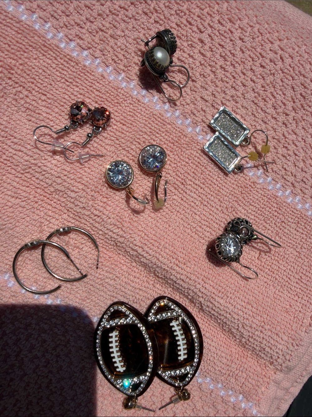 Earrings- Seven pairs